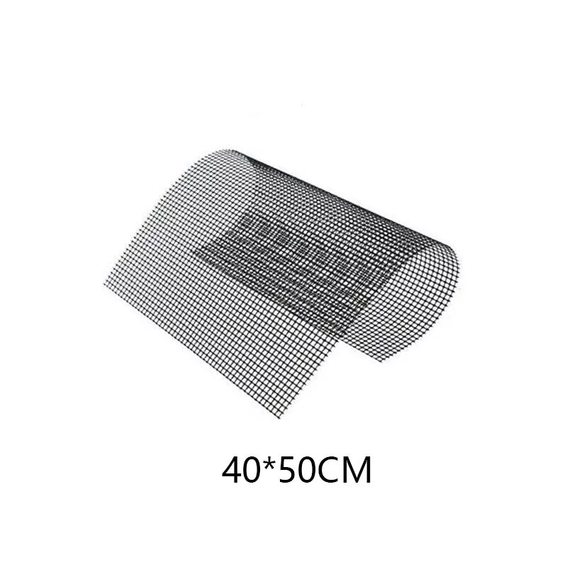 40*50cm BBQ Non-stick Grill Mat  Base Baking Mats Gas Grill Teflon Mesh