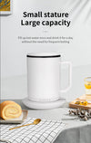 Self-Heating Temperature Controlled Coffee Mug with Lid, Led Electric Smart Cup, Auto/Off Feature, Keeps Liquids Warm, Sip Smarter