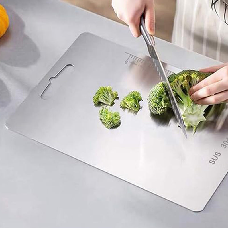 304 Stainless Steel Double-Sided Cutting Board 39*28CM