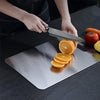 304 Stainless Steel Double-Sided Cutting Board 25*15CM