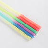 Color Changing Reusable Plastic Straw,  Multicolor, Eco-Friendly And BPA Free.