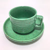 96 pack Espresso Cups Saucers  Ceramic  Ribbed Stoneware Demitasse Cup  Saucers for Tea, Latte  Microwave & Dishwasher Safe