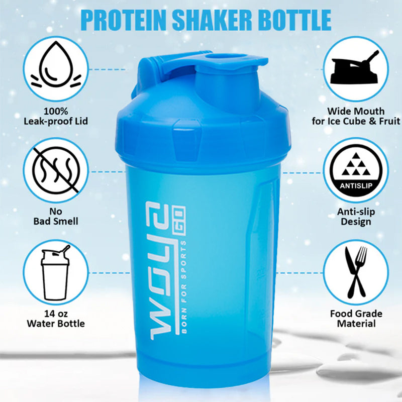 Premium Shaker Bottle Perfect for Protein Shakes and Pre Workout -17OZ