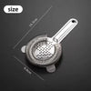 Cocktail Strainer, Bar Strainer,Stainless Steel Bar Drink Strainers For Bartenders and Mixologists