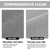 Microfiber Cleaning Cloth, Cleaning Rag,Cleaning Towels with 4 Color Assorted,11.5"X11.5"