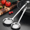 Fine Mesh Stainless Steel Colander, 304 Stainless Steel Fine Mesh Strainer with Handle, Fine Mesh Sieve Slotted Spoon Stainless Steel