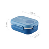 Lunch Containers 5 Compartments bento Lunch box for kids with Sauce Vontainers