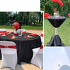 Round Tablecloths Stain Resistant and Washable Table Clothes, Polyester Fabric Table Covers