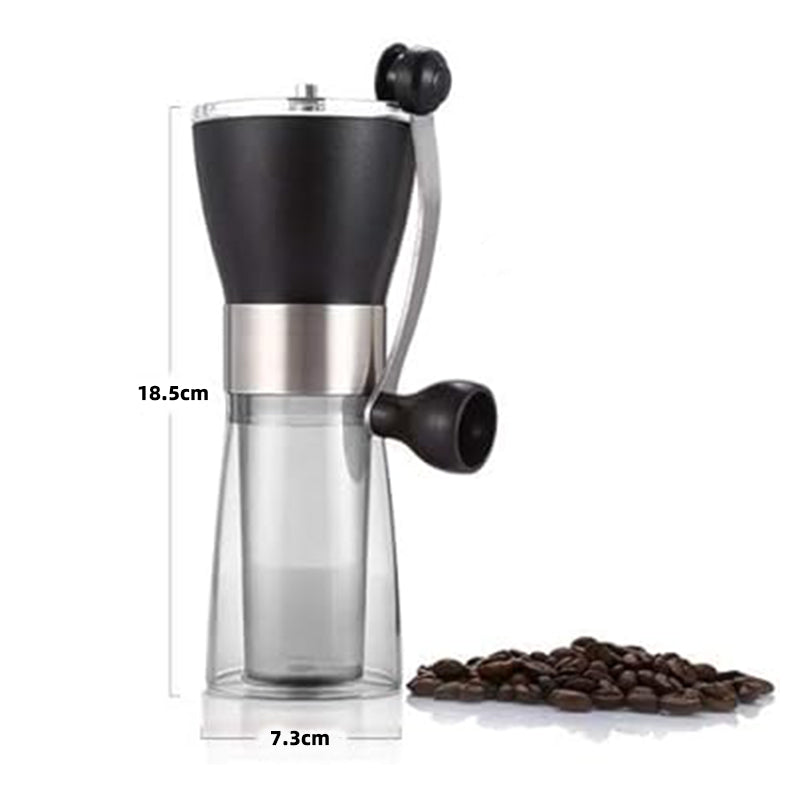 Manual Coffee Grinder, Portable Adjustable Coffee Grinder Ceramic Burr Grinder