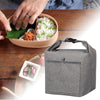 Foldable Lunch Bag,Reusable Insulated Lunch Bag, Lightweight Cooler Bag