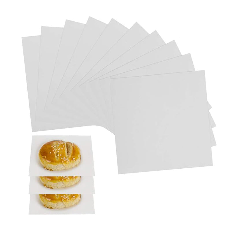 Parchment Paper, 11.81 x 15.75 Inch, Set of 500, Small Hamburger Patty Paper/Nonstick Precut Baking Parchment for Separating Small Burger Patty, Cookies & Other Foods, or Baking & Candy Wrapper.