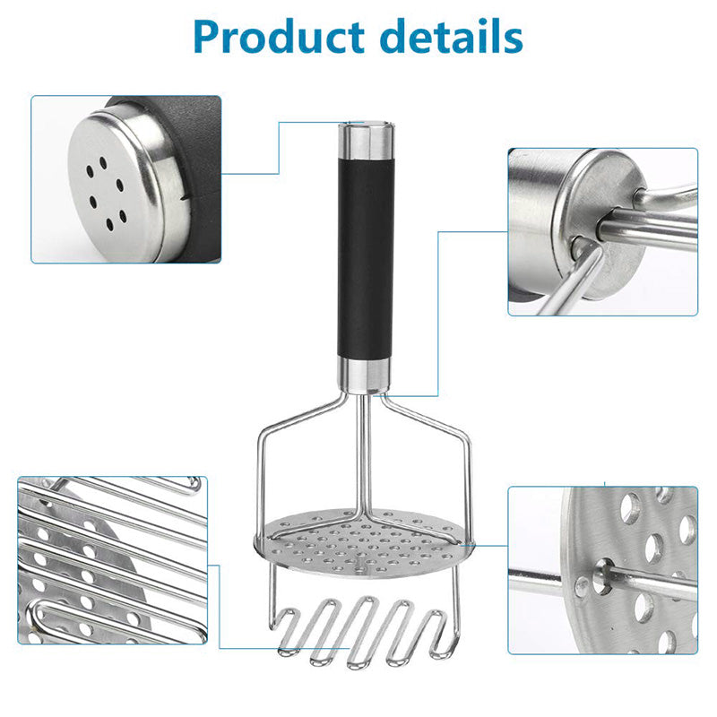 Manufacturer Wholesale Stainless Steel Manual Potato Masher