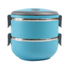 1.7L Food Insulated Container Stainless Steel Round Lunch Box