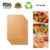 Non-Stick BBQ Grill Mat, Copper Color, Baking Mat, Barbecue Tools, Cooking Grilling Sheet, Heat Resistance Easily Cleaned Kitchen BBQ Tool