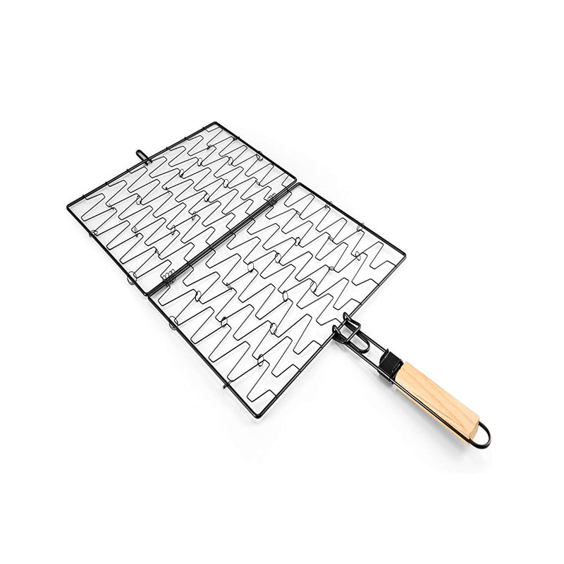 Large Capacity Black Non-stick Spring Grill Net