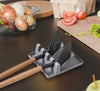 Food Grade Silicone Kitchen Spatula Holder Shelf Spoon Mat