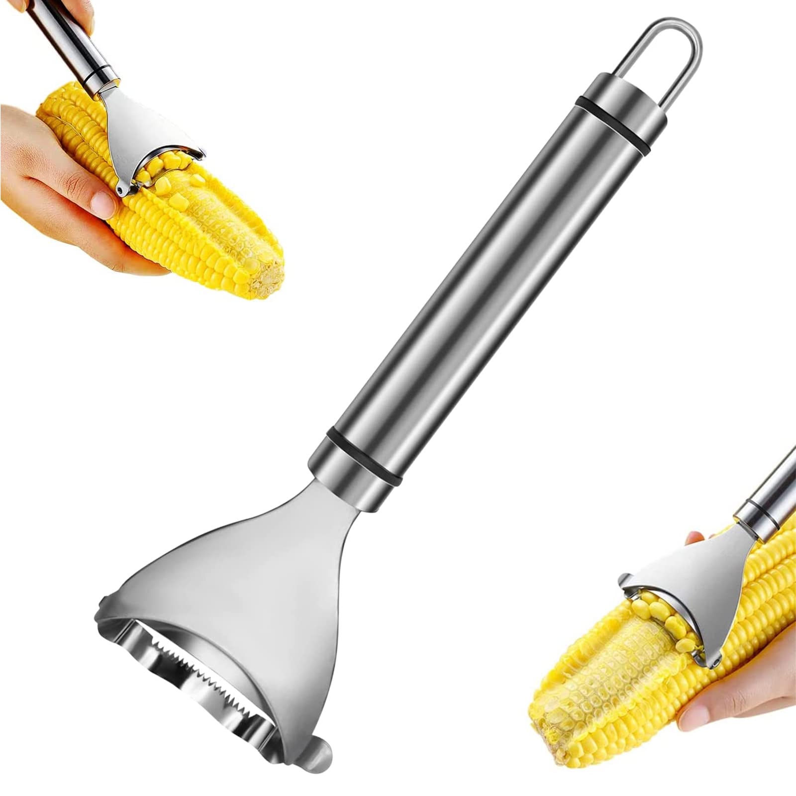 Stainless Steel Corn Cob Peeler Tool Kitchen Gadgets