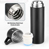 Stainless Steel Thermo Vacuum Insulated Bottle with Cup for Coffee Hot drink and Cold drink water flask