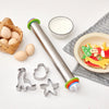 Stainless Steel Rolling Pin Dough Kneading Tool