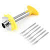 Premium Pineapple Corer and Slicer Tool - Pineapple Cutter with Sharp Serrated Tips